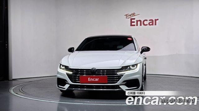 VOLKSWAGEN ARTEON 2019 — 72 073 км, белый, Корея — под ключ — фото 3