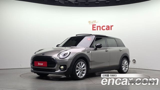 MINI COOPER CLUBMAN 2018 — 128 738 км, серый, Корея — под ключ — фото 1