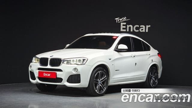 BMW X4 2017 — 162 078 км, белый, Корея — под ключ — фото 1