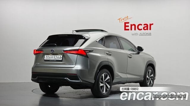 LEXUS NX300H 2021 — 56 131 км, серебристый, Корея — под ключ — фото 2