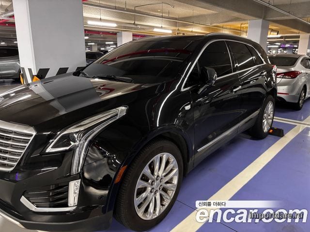 CADILLAC XT5 2018 — 107 000 км, чёрный, Корея — под ключ — фото 1