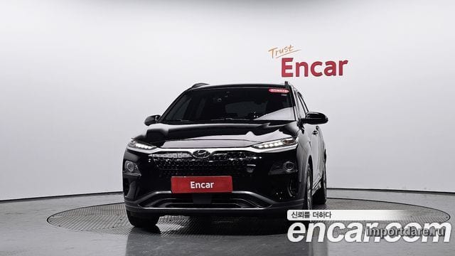 HYUNDAI KONA ELECTRIC 2019 — 174 832 км, чёрный, Корея — под ключ — фото 3