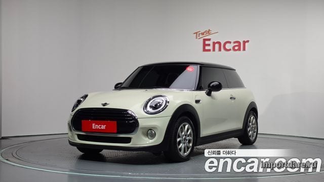 MINI COOPER D 2019 — 45 180 км, белый-перламутр, Корея — под ключ — фото 1