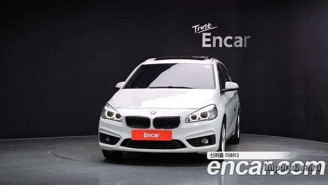 BMW 2 SERIES ACTIVE TOURER 2017 — 86 166 км, белый, Корея — под ключ — фото 3