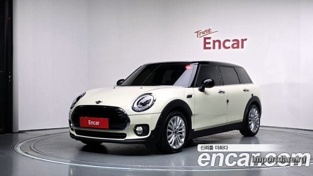 MINI COOPER CLUBMAN 2019 — 43 823 км, белый-перламутр, Корея — под ключ — фото 1