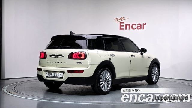 MINI COOPER CLUBMAN 2019 — 43 823 км, белый-перламутр, Корея — под ключ — фото 2