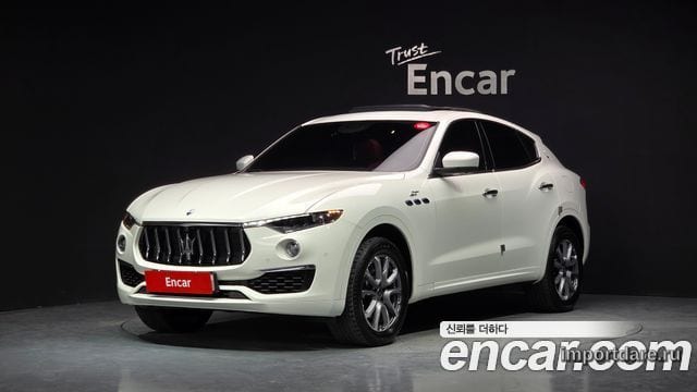 MASERATI LEVANTE 2022 — 32 817 км, белый, Корея — под ключ — фото 1