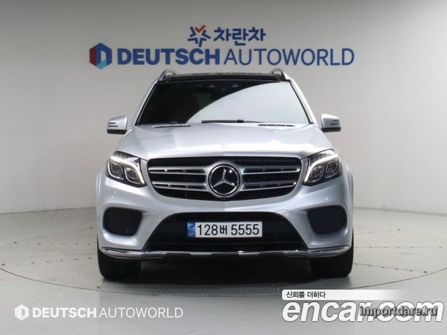 MERCEDES-BENZ GLS-CLASS X166 2017 — 149 329 км, серебристый, Корея — под ключ — фото 3