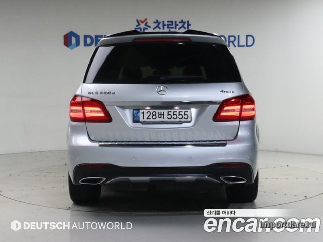 MERCEDES-BENZ GLS-CLASS X166 2017 — 149 329 км, серебристый, Корея — под ключ — фото 4