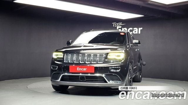 JEEP GRAND CHEROKEE 2016 — 175 504 км, чёрный, Корея — под ключ — фото 3