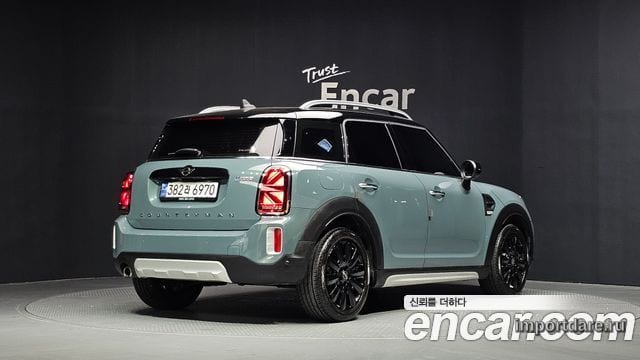 MINI COOPER COUNTRYMAN 2024 — 41 428 км, голубой, Корея — под ключ — фото 2