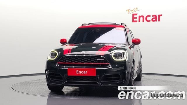 MINI COOPER S COUNTRYMAN 2021 — 123 576 км, тёмно-зелёный, Корея — под ключ — фото 3