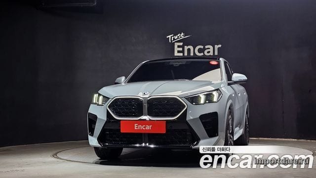 BMW X2 2025 — 9 317 км, серебристо-серый, Корея — под ключ — фото 3