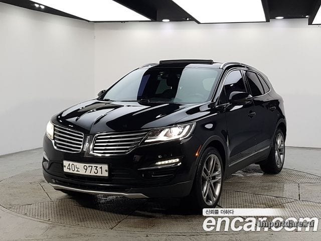 LINCOLN MKC 2015 — 129 900 км, чёрный, Корея — под ключ — фото 1