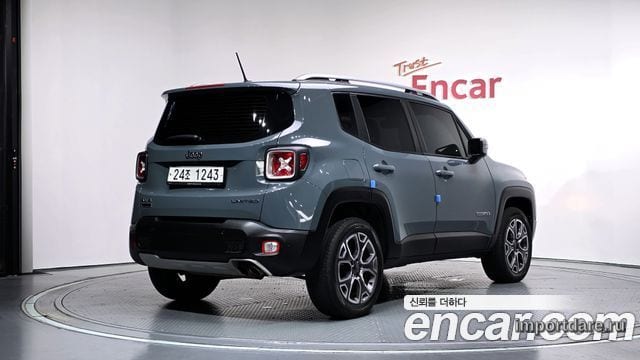 JEEP RENEGADE 2017 — 131 228 км, серебристый, Корея — под ключ — фото 2