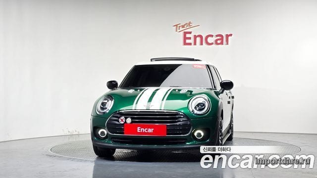 MINI COOPER D CLUBMAN 2020 — 116 119 км, тёмно-зелёный, Корея — под ключ — фото 3
