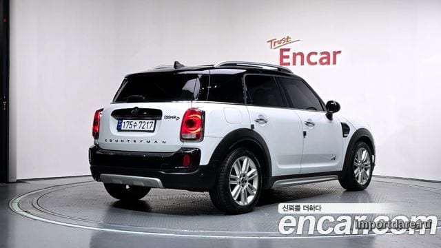 MINI COOPER D COUNTRYMAN 2018 — 168 593 км, белый, Корея — под ключ — фото 2
