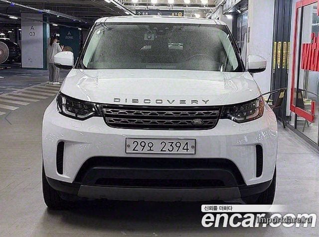 LAND ROVER DISCOVERY 5 2018 — 149 194 км, белый, Корея — под ключ — фото 2