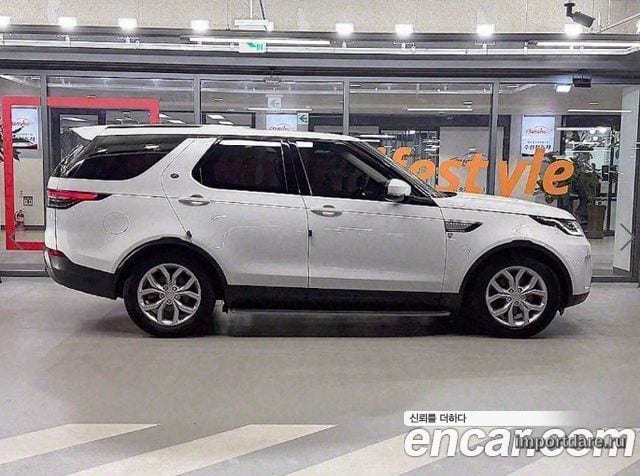 LAND ROVER DISCOVERY 5 2018 — 149 194 км, белый, Корея — под ключ — фото 3
