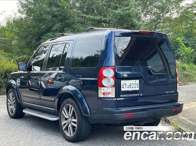 LAND ROVER DISCOVERY 4 2012 — 187 000 км, синий, Корея — под ключ — фото 2