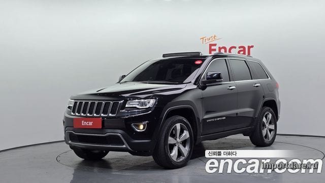 JEEP GRAND CHEROKEE 2015 — 109 321 км, чёрный, Корея — под ключ — фото 1