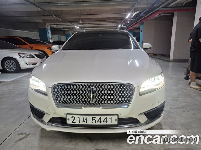 LINCOLN MKZ 2018 — 95 744 км, белый-перламутр, Корея — под ключ — фото 1