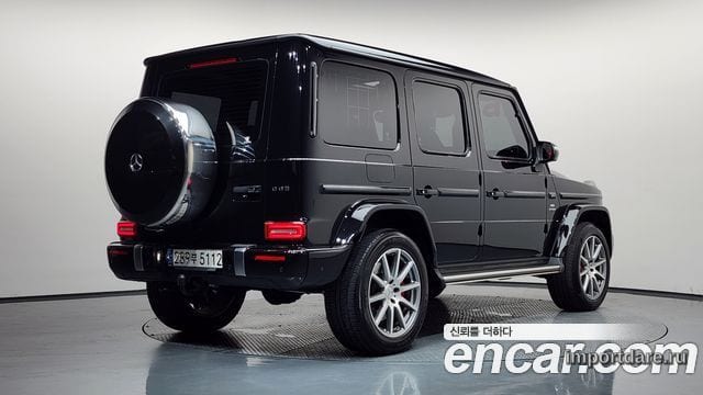 MERCEDES-BENZ G-CLASS W463B 2021 — 21 534 км, чёрный, Корея — под ключ — фото 2