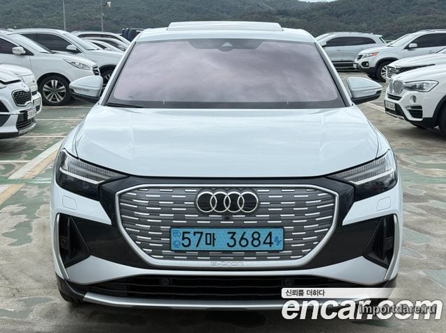 AUDI Q4 E-TRON 2022 — 53 510 км, белый, Корея — под ключ — фото 3