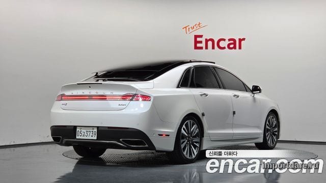 LINCOLN MKZ 2017 — 155 314 км, белый, Корея — под ключ — фото 2