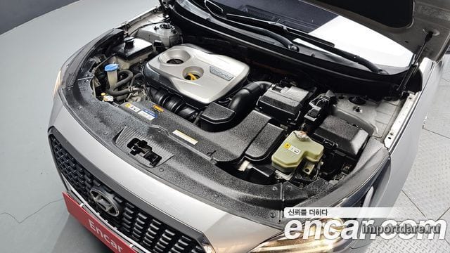 HYUNDAI SONATA HYBRID 2015 — 228 146 км, серебристо-серый, Корея — под ключ — фото 6