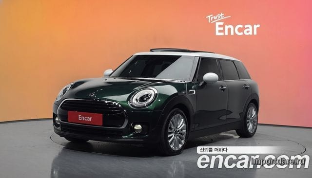 MINI COOPER CLUBMAN 2019 — 134 623 км, тёмно-зелёный, Корея — под ключ — фото 2
