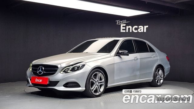 MERCEDES-BENZ E-CLASS W212 2016 — 149 110 км, серебристо-серый, Корея — под ключ — фото 1