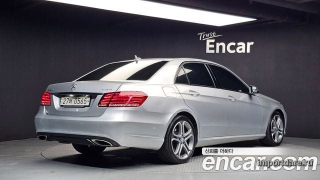MERCEDES-BENZ E-CLASS W212 2016 — 149 110 км, серебристо-серый, Корея — под ключ — фото 2