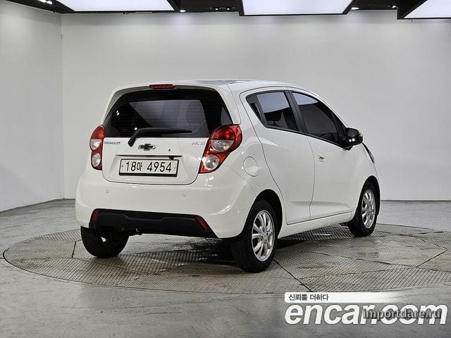 CHEVROLET SPARK 2015 — 151 443 км, белый, Корея — под ключ — фото 4