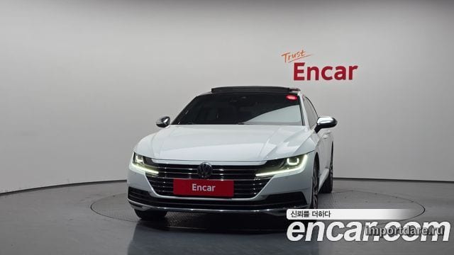 VOLKSWAGEN ARTEON 2019 — 90 444 км, белый, Корея — под ключ — фото 3