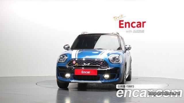 MINI COOPER S COUNTRYMAN 2019 — 47 321 км, синий, Корея — под ключ — фото 3