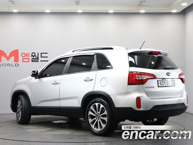KIA SORENTO R 2014 — 199 211 км, серебристый, Корея — под ключ — фото 4
