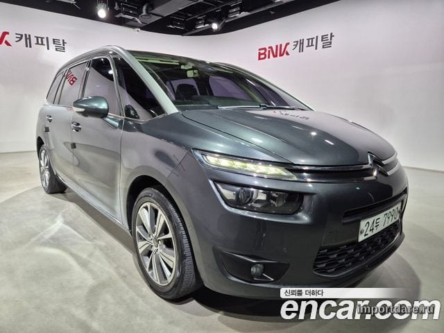 CITROEN GRAND C4 PICASSO 2015 — 250 900 км, серый, Корея — под ключ — фото 3