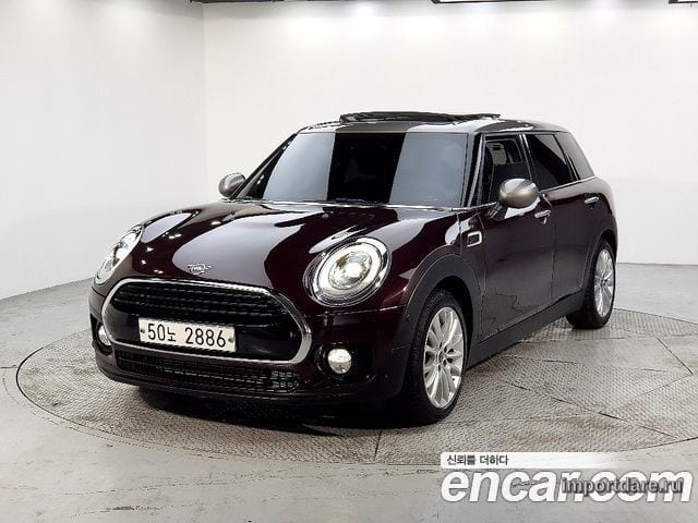 MINI COOPER CLUBMAN 2019 — 61 893 км, бордовый, Корея — под ключ — фото 1