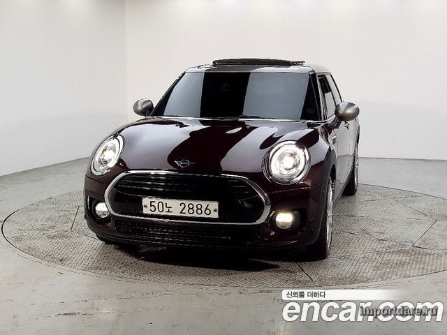 MINI COOPER CLUBMAN 2019 — 61 893 км, бордовый, Корея — под ключ — фото 2