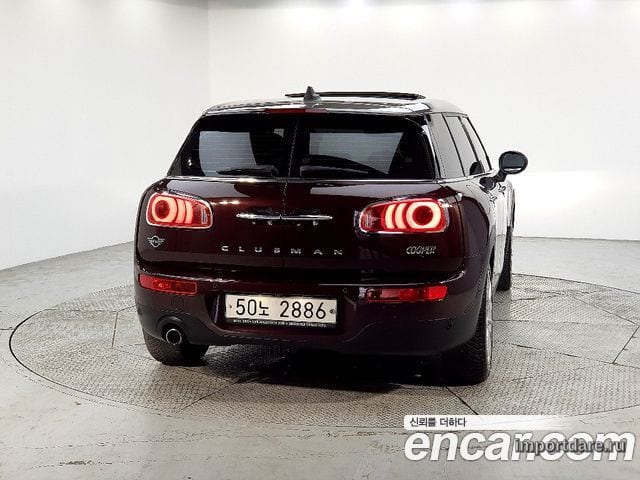 MINI COOPER CLUBMAN 2019 — 61 893 км, бордовый, Корея — под ключ — фото 3