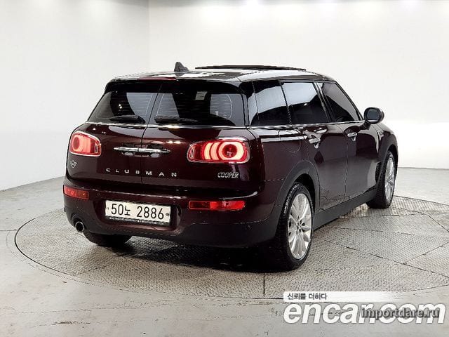 MINI COOPER CLUBMAN 2019 — 61 893 км, бордовый, Корея — под ключ — фото 4
