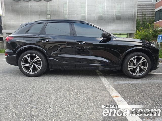 AUDI Q6 E-TRON 2025 — 16 000 км, чёрный, Корея — под ключ — фото 2