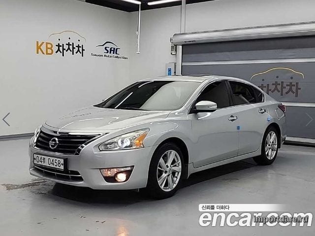NISSAN ALTIMA 2015 — 92 158 км, серебристый, Корея — под ключ — фото 1
