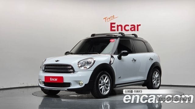 MINI COOPER D COUNTRYMAN 2015 — 114 477 км, белый, Корея — под ключ — фото 1