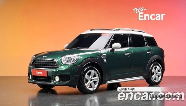 MINI COOPER COUNTRYMAN 2019 — 113 398 км, тёмно-зелёный, Корея — под ключ — фото 2