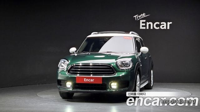 MINI COOPER COUNTRYMAN 2019 — 113 398 км, тёмно-зелёный, Корея — под ключ — фото 3