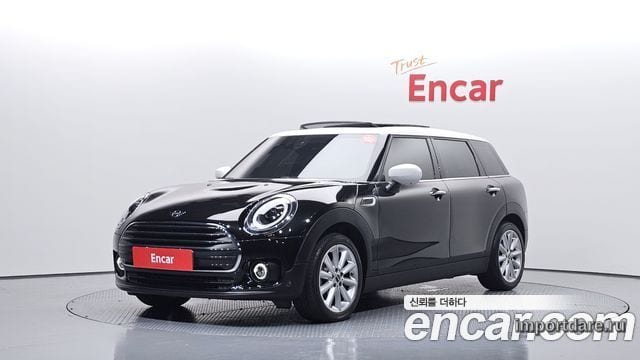 MINI COOPER CLUBMAN 2022 — 29 559 км, чёрный, Корея — под ключ — фото 1