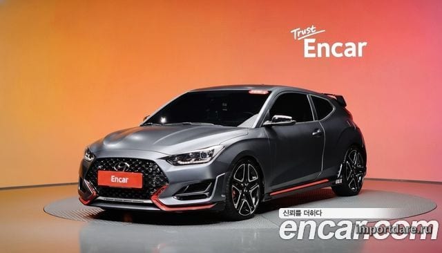 HYUNDAI VELOSTER 2019 — 125 430 км, серый, Корея — под ключ — фото 2