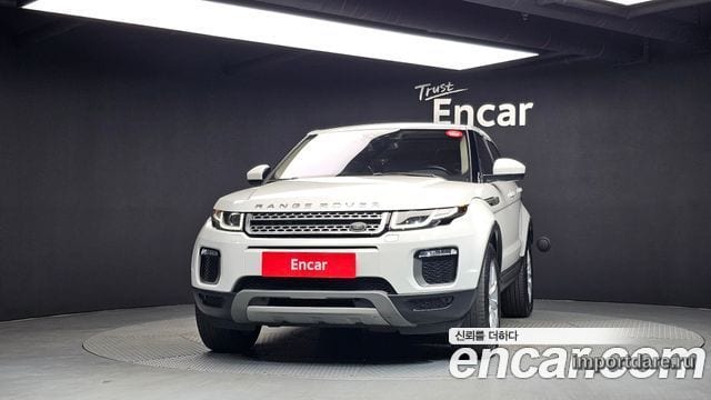 LAND ROVER RANGE ROVER EVOQUE 2016 — 121 276 км, белый, Корея — под ключ — фото 3